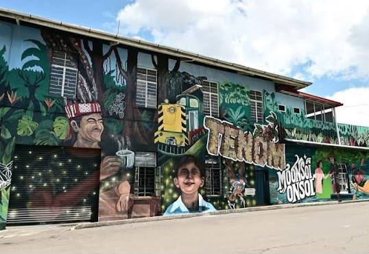 Tenom Sabah countryside, coffee farms and travel attractions